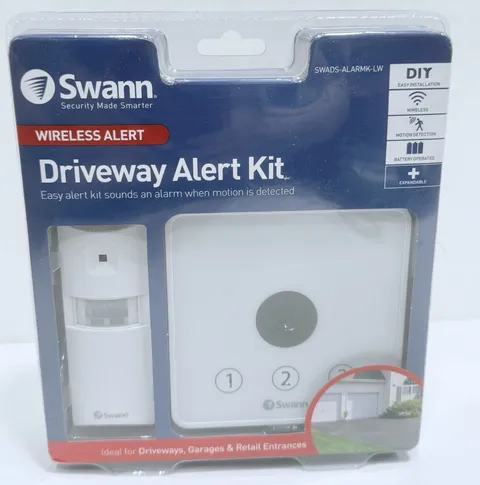 Swann Driveway Wireless Alert Kit Motion Detection Model SWADS-ALARMK-LW NEW