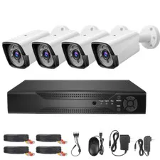 4CH 5MP Lite DVR 1080P Security Camera System Kit Outdoor Night Vision Home CCTV