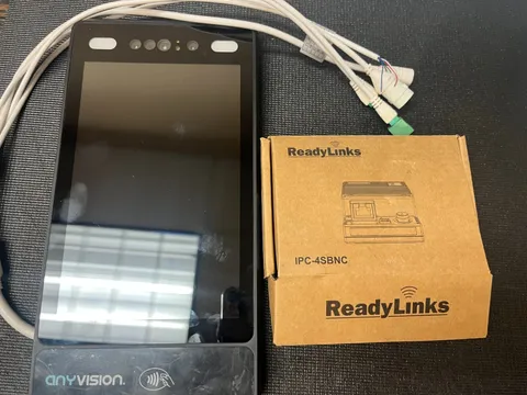 AnyVision Face Recognition Terminal ANV-ABX-ABP8 w/ ReadyLinks IPC-4SBNC