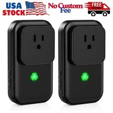 Power Failure Alarm 2 Pack, Freezer Power Outage Alarm 7 Sirens, 0-110dB Adju..