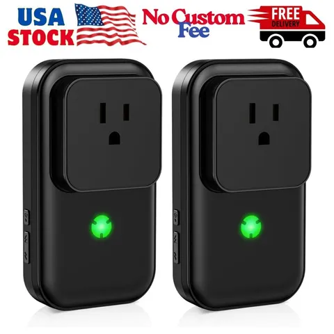 Power Failure Alarm 2 Pack, Freezer Power Outage Alarm 7 Sirens, 0-110dB Adju..