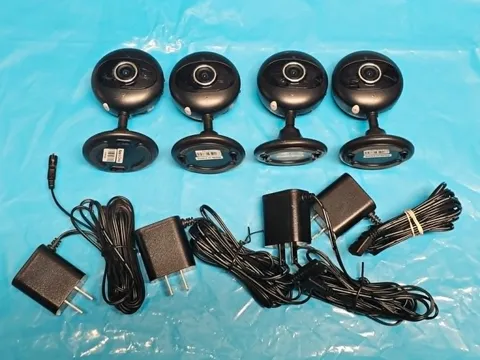 4 Wansview K2 720P WiFi IP Security Camera X Series Indoor &Power Adapter Tested