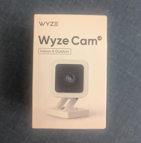 Wyze Cam v3 Wired Wi-Fi 1080p Indoor/Outdoor Weatherproof Cam Color Night