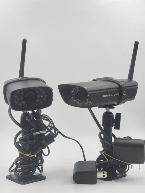 Uniden Guardian G755 Surveillance Security Cameras--2 Cameras and power supplies