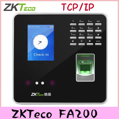 ZKTeco FA200 TCP/IP Face & Fingerprint Reader Time Attendance And Access Control