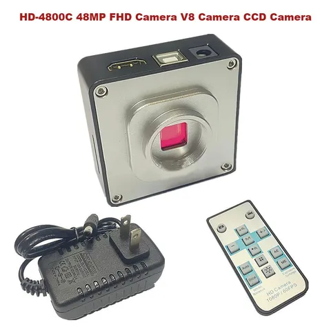HD-4800C 48MP FHD Camera V8 Industrial Camera CCD Camera with HDMI & USB Outputs