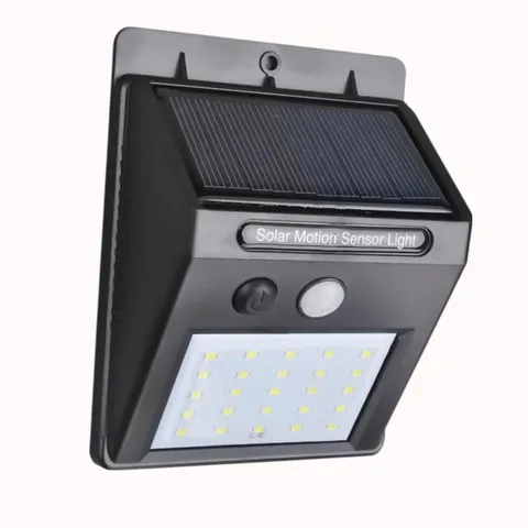 Automatic LED Night Light Solar Rechargeable Emergency Security for Home