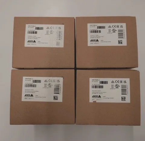 AXIS P3248-LV 	4-Camera Set Fixed Dome 4K Camera (Brand New, Factory Sealed)
