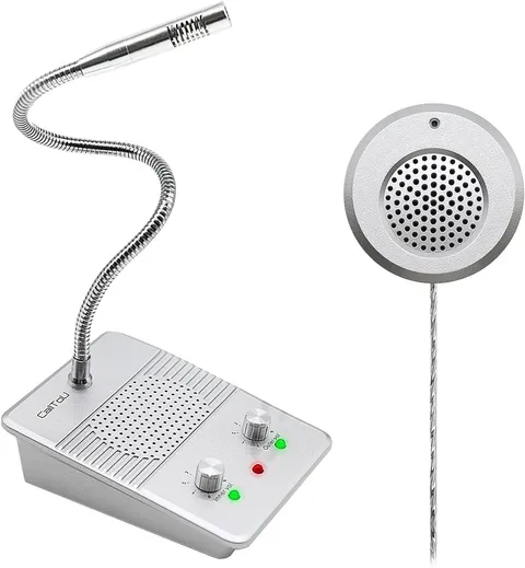 Window Speaker Intercom System,Anti-Interference Intercommunication Talk through