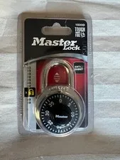 Master Lock Combination Lock 1500 D 3/4 in Tough Under Fire Anti Shim New