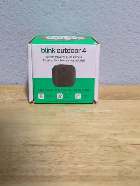 Blink Outdoor 4 (4th Gen) Wire-Free Smart Security Add On Camera HD 2-Way Audio
