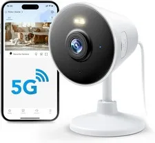 High Resolution WiFi Security Camera with Easy Installation and App Control