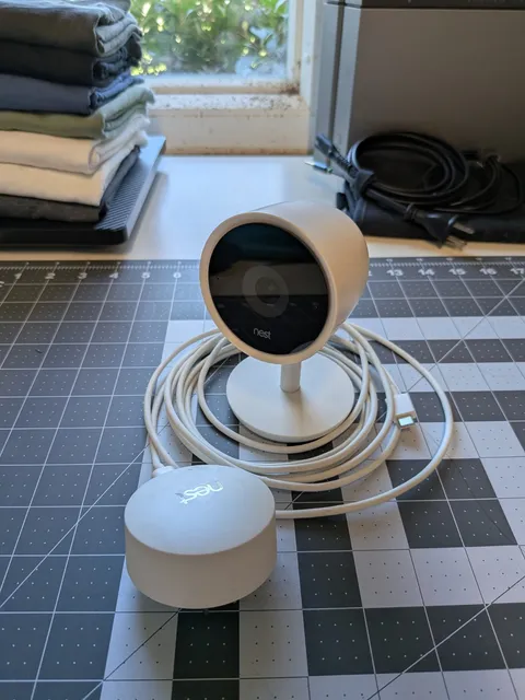 Nest Cam IQ Indoor Security Camera 1080p WiFi Smart Home White (Tested setup)