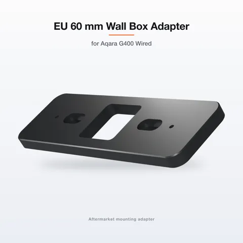 Aqara G400 Wired EU 60mm Wall Box Mount Adapter 3D Printed