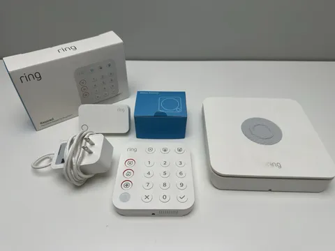Ring Alarm 2nd Gen Home Security System Base, 2 Keypads, Motion Sensor, Extender