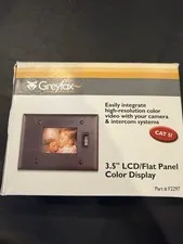 GreyFox Home Systems 3.5” LCD/Flat Panel Color Display Part# F2297-White