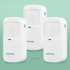 3pc HOMSECUR Pet-friendly Motion Detector Passive Infrared Sensor Pet Up to 15Kg