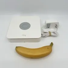 Ring Base Station US 4HB1U90EN0 Z Wave Plus With OEM Power Cable CLEAN