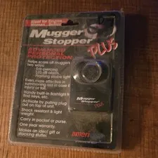 Mugger Stopper Plus Advanced Personal Protection Alarm & Strobe. Americorp New.