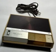 Realistic Plug N Talk FM Wireless Intercom 43-212B Radio Shack Working