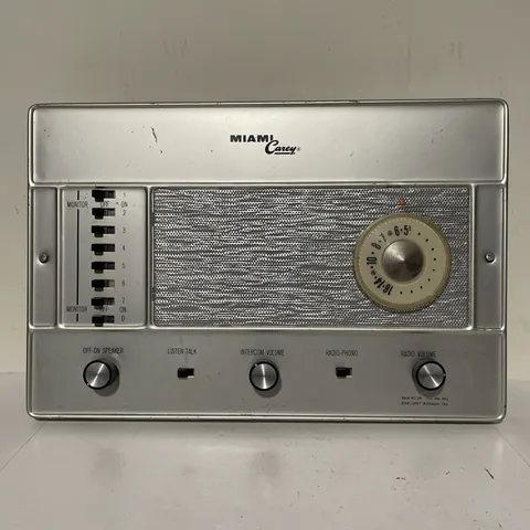MIAMI CAREY MC-10A Intercom Panel (FOR PARTS, AS-IS)