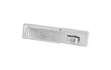 American Lock A825 Straight Bar Hasp, 1-5/8 in W x 7-1/4 in L, Silver