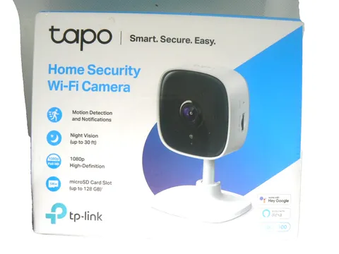 TP-Link Tapo C100 Home Security Wi-Fi Camera, Sealed