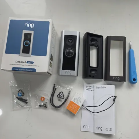 Ring Doorbell Pro 2 3D Motion Detection -  Need to replace glass lens cover