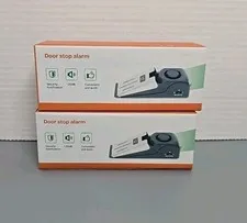Set Of 2 Door Stop Alarm NEW