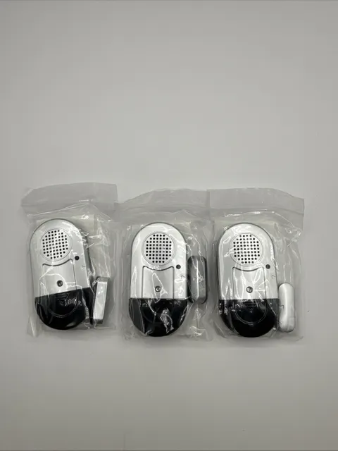 Sanjie Door Window Alarm 3 Pack 125dB Magnetic Wireless Home Security