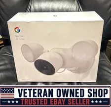 *SEALED* Google Nest Cam With Floodlight GPLE9 & G3AL9 BRAND NEW NEVER OPENED
