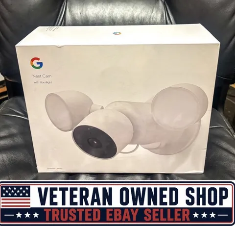 *SEALED* Google Nest Cam With Floodlight GPLE9 & G3AL9 BRAND NEW NEVER OPENED