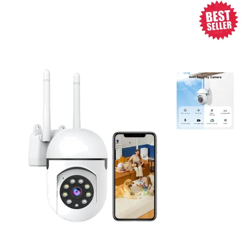 Comprehensive Home Surveillance Camera with 360-Degree View & Motion Alerts