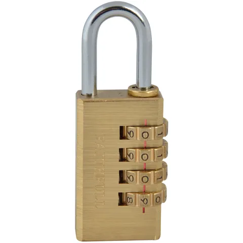 Faithfull NL11 Brass Combination Lock 28mm