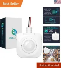 Passive Infrared High Bay Motion Sensor - Adjustable Delay for Commercial Spaces