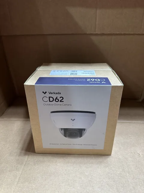 Verkada CD62 4K UHD Indoor Network Dome Camera with Night Vision - CD62-60-HW