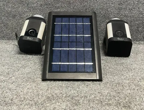 Ring Solar Panel V4 Wall Mount Security Camera Used