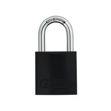 ABUS Mechanical 72/40mm Aluminium Padlock Black Keyed Alike TT00260 ABUKA45234