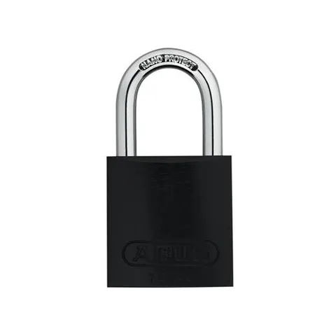 ABUS Mechanical 72/40mm Aluminium Padlock Black Keyed Alike TT00260 ABUKA45234