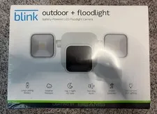 Blink Outdoor 3 Floodlight Wireless HD Security Camera White NEW Sealed