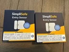 SimpliSafe ES3 Entry Door Window Sensor Magnetic White 3rd Generation - 2 Pack