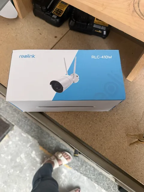 Reolink RLC-410W 1440p Wi-Fi IP Bullet Camera Night Vision Weatherproof White