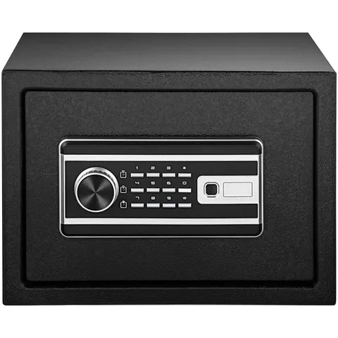 Uimoso Safe Box Lock Security 0.8 Cubic Foot Digital Safe Key Lock Home Office