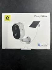 Solar Security Camera Outdoor Wireless, 2K Color Night Vision, Battery Powered 
