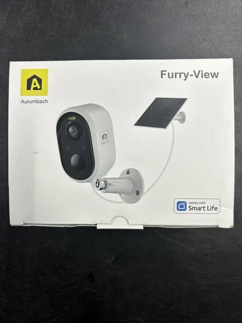 Solar Security Camera Outdoor Wireless, 2K Color Night Vision, Battery Powered 