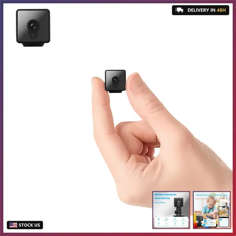 4K Mini Tiny Camera Wireless Security Indoor 2026 Home HD WiFi Small Cameras ...