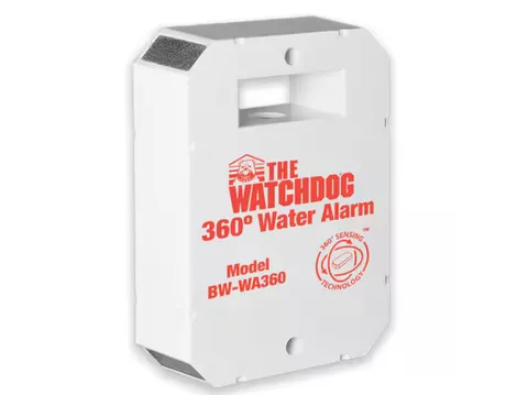 Basement Watchdog 110 dB Battery Operated Water Alarm with 360 Sensing Technolog