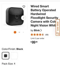 Blink Outdoor (3rd Generation) Add-On Security Camera