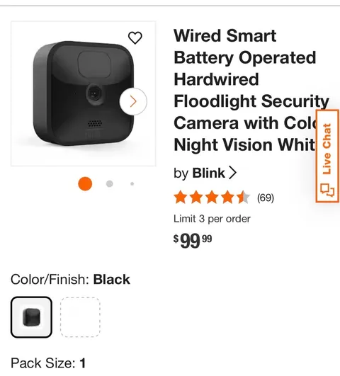 Blink Outdoor (3rd Generation) Add-On Security Camera