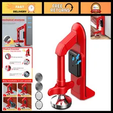 Portable 80dB Alarm Door Stopper Anti-Theft Security Device Red
